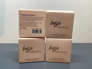 4x Basic Beauty Setting Powder in Translucent NIB - Picture 1 of 1