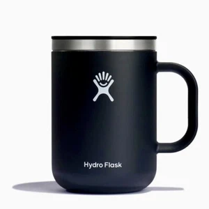 NEW! Hydro Flask LARGE 24oz TRAVEL MUG w/Lid, Double-Walled Vacuum Insulated HOT - Picture 1 of 14