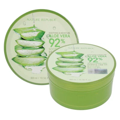 NATURE REPUBLIC Soothing & Moisture Aloe Vera 92% Soothing Gel 300ml - Image 1 of 4