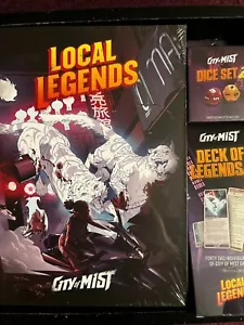 City of Mist Local Legends Vigilante Set, w/ Deck of Legends 2 & Dice Set 2 NIB - Picture 1 of 2