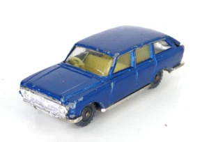 Husky Ford Zephyr 6 Estate Car Blue Toy Vintage Car Model Collectable - Picture 1 of 12