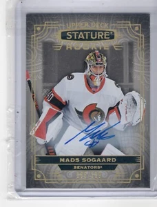 MADS SOGAARD 2022-23 UD Stature - Rookies # 168/199 On Card INK AUTO - Picture 1 of 2
