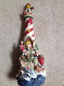 HERMOSO FARO DE NAVIDAD - Imagen 1 de 11