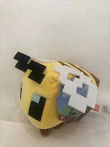 Minecraft Bee Plush Stuffed Toy 4.5" 2020 Mattel Mojang New - Picture 1 of 5