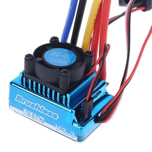 120A ESC Brushless Speed Controller ESC for 1/8 1/10 1/12 RC Car Truck Accs L0R3 - Picture 1 of 7