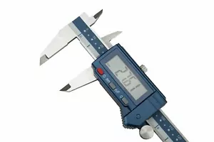 8'' DIGITAL VERNIER CALIPER MICROMETER FRACTION IP54 WATERPROOF 2000-1010 - Picture 1 of 1