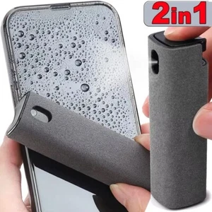 (2pack)2 In 1 Phone Screen Cleaner Travel Spray Bottle Mobile Phone Dust Screen - Picture 1 of 2