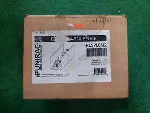 NEU! - Unirac RLSPLCM2 Schienenspleiß Next Horizon Serie 20er-Pack - KOSTENLOSER VERSAND! - Bild 1 von 6
