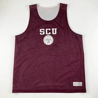 Camisa sin mangas de malla polo acuático de la Universidad de Santa Clara para hombre XL de Spork-Tee Foto 1 de 3