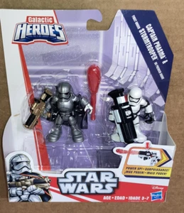 Hasbro Playskool Galactic Heroes Star Wars Captain Phasma & Stormtrooper - Picture 1 of 3