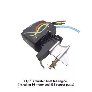 Gear Drive Outboard Engine Propeller Thruster Boat Drive Motor for RC Speed Boat - Picture 1 of 15