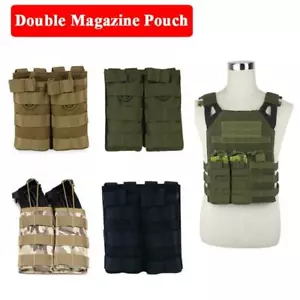 3pcs Tactical Molle Magazine Pouches Holder Holster Set Bag For 5.56 .223 Mag - Picture 1 of 14