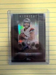 2024 Topps Midnight - Bo Nix #LT-3 Lunar Tide (RC) - Picture 1 of 2