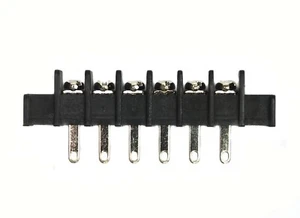 5pc PCB Terminal Block GGB-40-08 A06P 6P 20A 300V pitch 10mm Wire Lug RoHS G&D - Bild 1 von 5