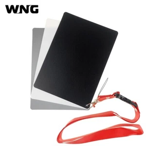 18% Grey Card 3-in-1 White Balance Card Kit Exposure Value Custom Calibration - Picture 1 of 12