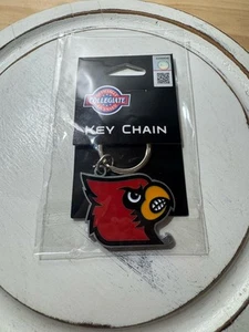 Offizieller College Lousiville Cardinals Maskottchen Schlüsselanhänger NCAA Neu mit Etikett - Bild 1 von 2