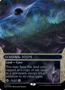 Echoing Deeps (0013) (Borderless) R Edge of Eternities: Stellar Sights 13 NM MTG - Bild 1 von 2