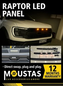 Raptor Grille LED panel FIT Ford Ranger Raptor P703 2022-2024 NEXT-GEN - Picture 1 of 7