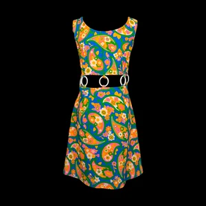 Abito Smak Parlour retrò ritagliato ~ go-go anni 60 70 groovy party Medium - Foto 1 di 9