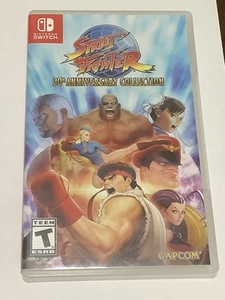 Street Fighter 30th Anniversary Collection - solo custodia originale Switch - no gioco - Foto 1 di 3
