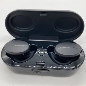 BOSE Sport Earbuds True Wireless Intra-Earbuds Triple Noir Bluetooth OCCASION - Photo 1 sur 11