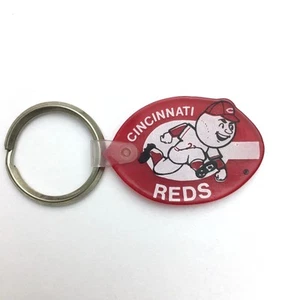 Cincinnati Reds Mr. Red Llavero Llavero Béisbol Coleccionable Memorabilia Retro - Imagen 1 de 3