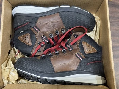 Botas de hombre Keen Red Hook Mid WP EH punta de seguridad resistentes al aceite/deslizantes talla 8,5 EE ¡NUEVAS! Foto 1 de 4