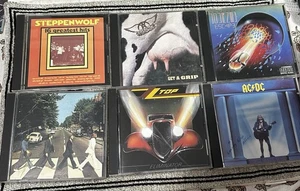 Classic Rock CD Lot – Beatles, AC/DC, Aerosmith, Journey, ZZ Top, Steppenwolf - Picture 1 of 20