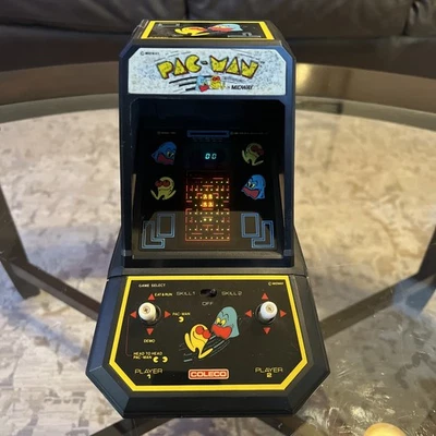 Mini arcade Coleco Pac-Man 1981 con caja original videojuego vintage Foto 1 de 4