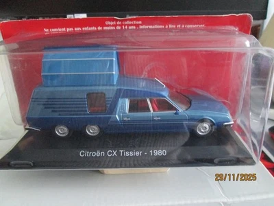 CITROEN CX TISSIER - 1980 . 1/43 .HACHETTE COLLECTIONS. - Photo 1/4