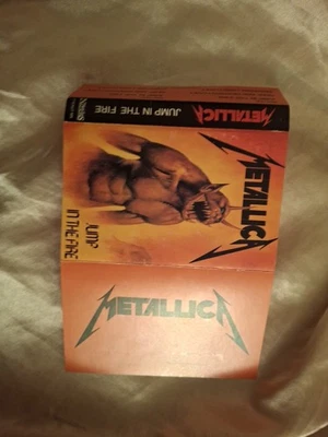 Metallica Jump In The Fire Cassette Tape Music For Nations Red Label - Image 1 of 4