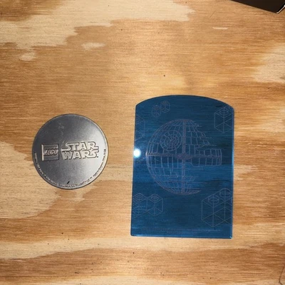 LEGO Star Wars ROTJ 40th Anniversary Death Star Collectible Coin 2023 GWP - Image 1 of 3