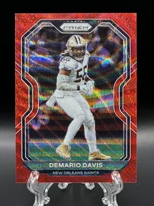 Demario Davis 2020 Panini Prizm Red Wave Prizm/149 Saints #249 - Imagen 1 de 2