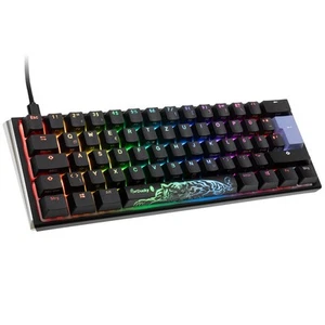 Ducky One 3 Classic Black/White Mini Gaming Tastatur, RGB LED - MX-Black - Bild 1 von 10