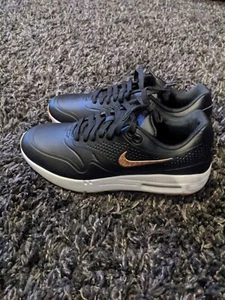 Women's Nike Air Max 1 NRG (Golf) Sz 9 Black Gum Colorway AQ0865002 - Picture 1 of 5