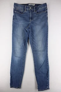 Athleta Womens Jeans 4 Mid-Rise Skinny Sculptek Stretch Medium Wash Blue Denim - Picture 1 of 8