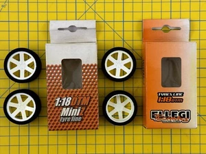 Schaumstoffreifen Mit Felge Für MiniZ 1:18 (4 Stk) Vintage Modellbau - Bild 1 von 1