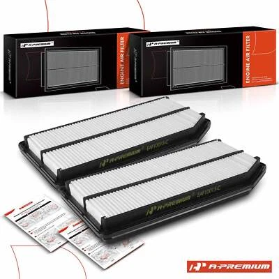 Panel rígido de filtro de aire del motor 2 piezas para Honda Ridgeline 2006 2007 2008-2014 3,5 L Foto 1 de 4