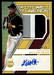 2023 PANINI ELITE EXTRA EDITION PATCH JERSEY /10 DILLON HEAD - Picture 1 of 2