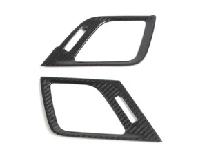 For Porsche 911 992 2019-2023 2PCS Carbon Fiber Dash Side Air Outlet Vent Cover - Bild 1 von 7