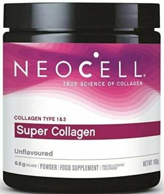 Neocell Super Collagen 6600mg Type 1 & 3 198g Powder Unflavoured  - Image 1 of 4