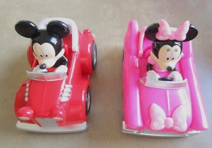 Disney Junior Mickey Pull Back Vehicles Mickey and Minnie Cars - Picture 1 of 7