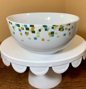 Retired Tabletops Gallery Porcelain CARDIFF 5.5” Coupe Cereal Bowl: Confetti - Picture 1 of 13
