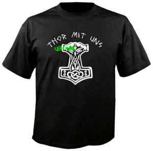 CAMISETA THORS HAMMER MOLJINOR THOR CON UNS asatru vikingo odin mitología nórdica - Imagen 1 de 2