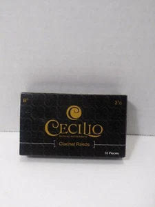 Canne per clarinetto Cecilio confezione da 10 Bb # 2 1/2 - Foto 1 di 4