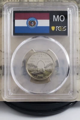 2003-S State Label - Quarter - Missouri - PCGS PR70DCAM - Tops! 3757 - Image 1 of 4