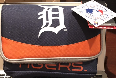 Detroit Tigers Soft Sided Cooler Golf Cart Size  MLB Cover