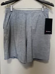 NWT$68 Lululemon Men's Shorts Pace Breaker Short Lined 7” - SLTC Gray-Size L - Picture 1 of 7