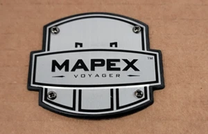 MAPEX VOYAGER Drum Badge with Mounting Screws - Picture 1 of 2