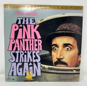 The Pink Panther Strikes Again Laserdisc ML102569 Widescreen LD WS Peter Sellers - Bild 1 von 3